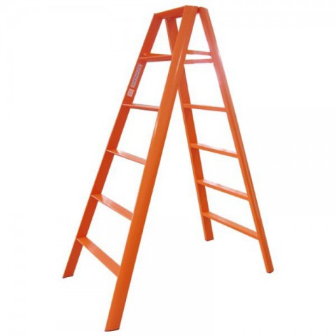 Thang nhôm chữ A 12 bậc Advindeq AV306 (Orange)